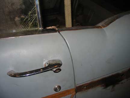 Door looks good at top