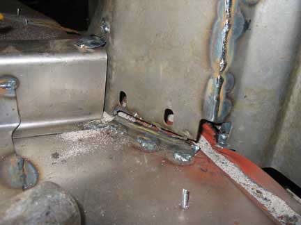 Cutting B pillar welds