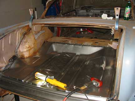Trunk lid removed