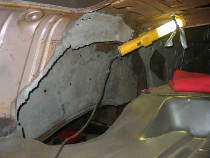 After sandblasting