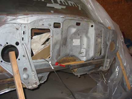 Firewall sandblasted 2