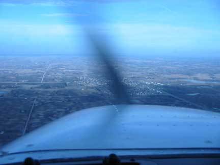 Went flying - click for video