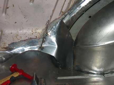 Cutting and tack welding