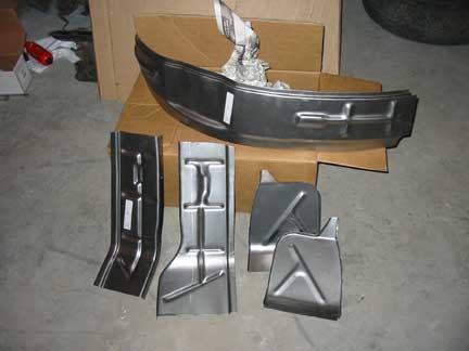 New sheetmetal delivery 1