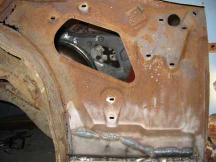 Inside passenger rear quarter 2