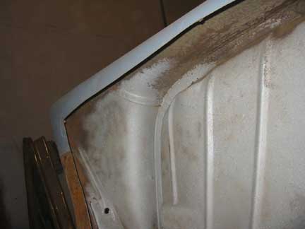 Lead filled lap joint