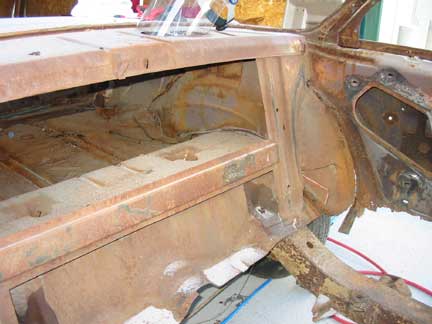 Before sandblasting