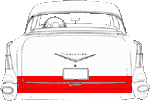 Rear pan icon
