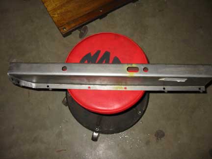 Seat support with holes