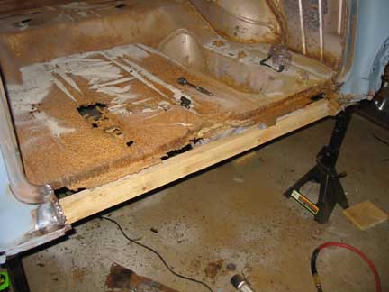 Trunk before