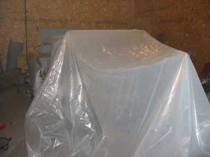 Tent from outside
