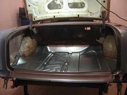 Tail pan welded 1