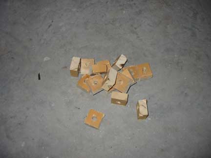 Making wood mounts 2