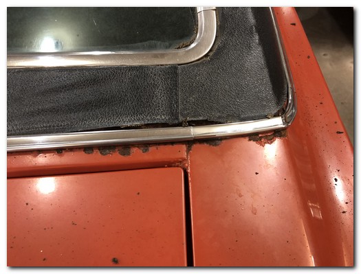 Rust damage
