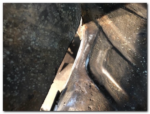 Slowly welded