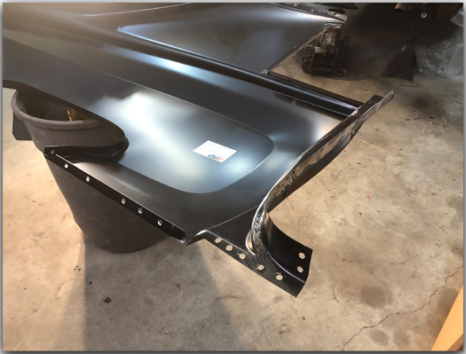 Drivers quarter panel