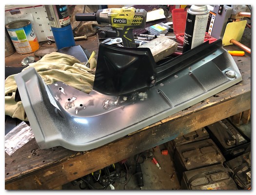 Weld through primer applied