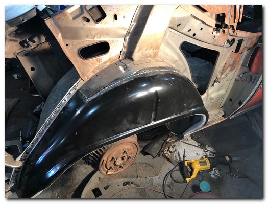 Weld completed