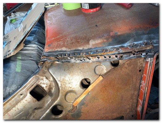 Easier to cut spot welds