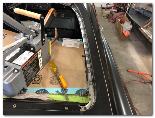 Quarter to rear pillar