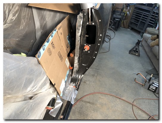 Door jamb prepared