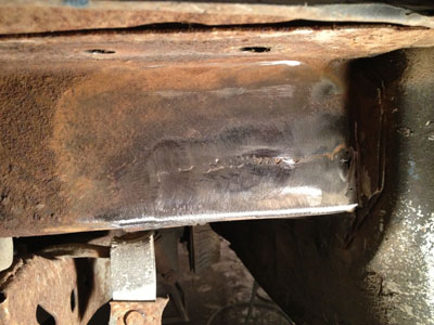 Bumper mount repair