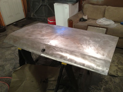 Deck lid clean