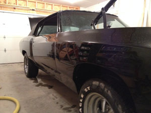 Fresh from paint shop