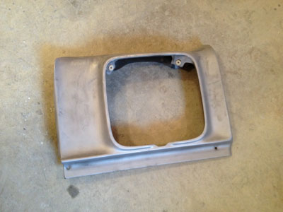 Headlamp housing