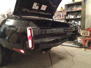 Rear end