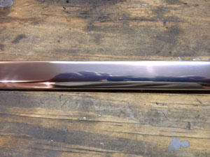 Mirror finish trim