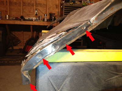 Spot welds