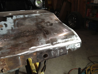 Welds complete