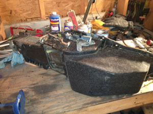 Cleaned heater box