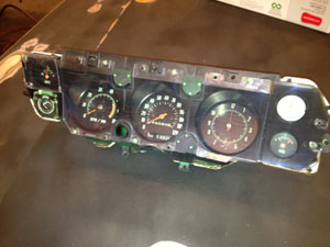 Cleaned dash