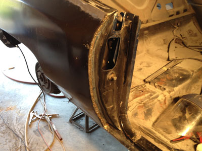 Quarter panel join