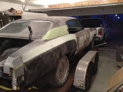 Loaded for body shop