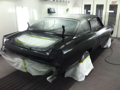 Black paint