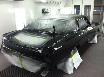 Clear coat done
