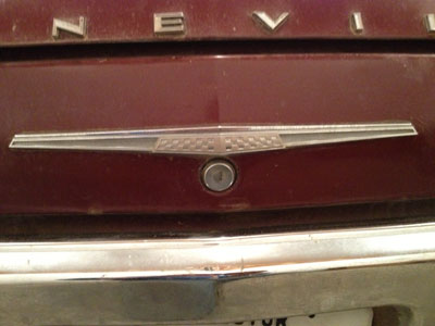 Rear emblem