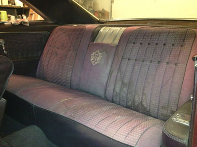 Rear seat