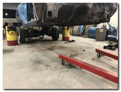 Rolling frame out