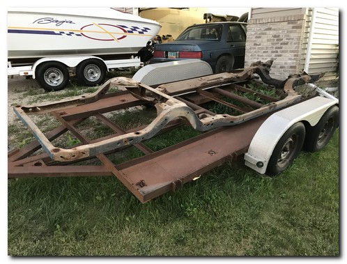 Frame stripped and ready