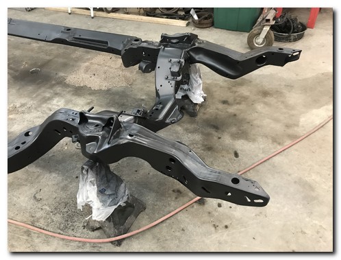 Frame painted
