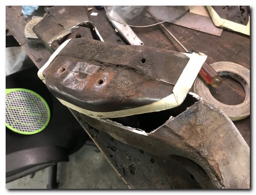 Cutting donor piece