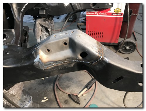 Welds complete