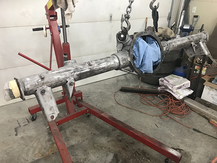 Wire wheels and sandblasting
