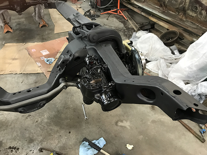 Steering box