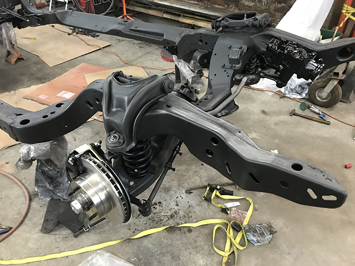 Steering linkage complete