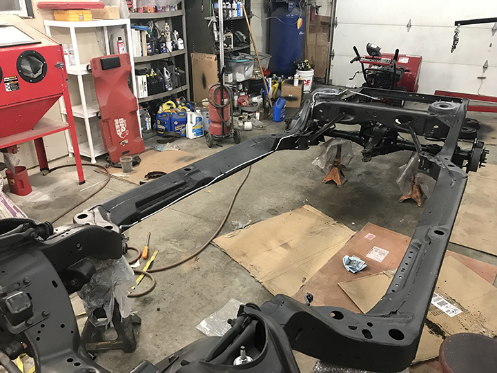 Fuel line routing